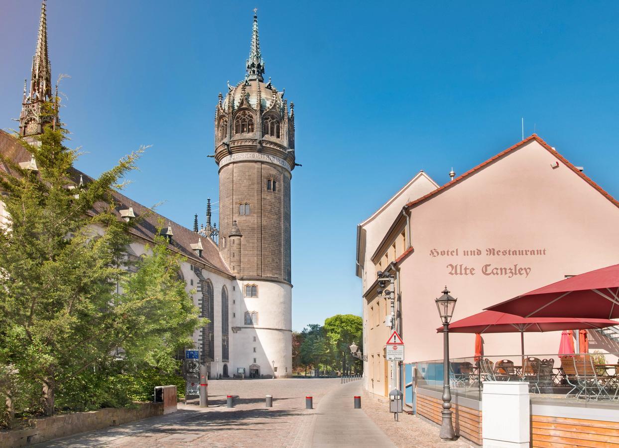 Hotel Alte Canzley Wittenberg Zewnętrze zdjęcie