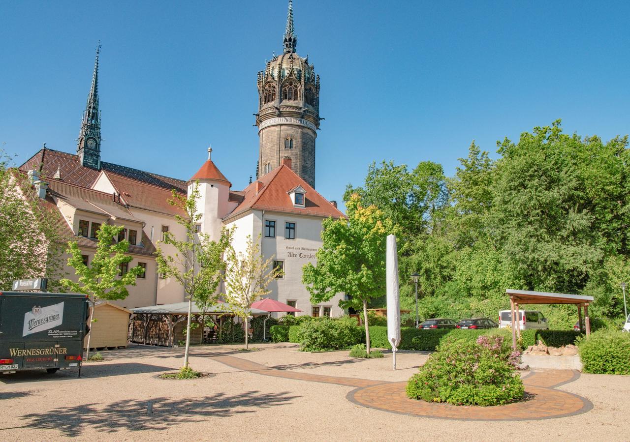 Hotel Alte Canzley Wittenberg Zewnętrze zdjęcie